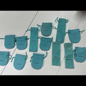 9 Tiffany & Co. Jewelry bags 4 Tiffany & Co. Pen bags
